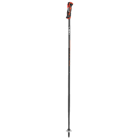 Skistöcke Leki Airfoil 3D schwarz/grau black-dark anthracite-bright red