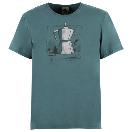 Herren-T-Shirt E9 Moka blau/grau Slate-891
