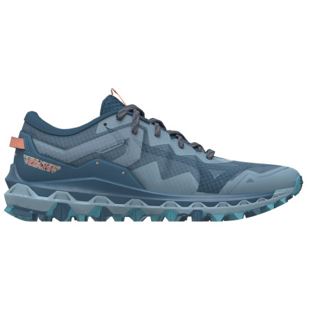 Herren Laufschuhe Mizuno Wave Mujin 9 grau/blau PBlue/BabyBlue/LOrange