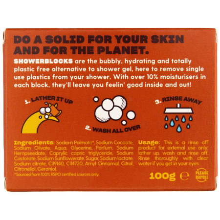 Duschgel Totally Solid Solid Shower Gel - Ginger & Agave Nectar