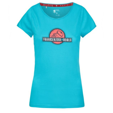 Damen-T-Shirt Rafiki Jay hellblau peacock blue