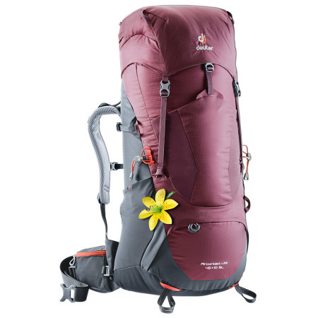Rucksack Deuter Aircontact Lite 45+10 SL (2020) weinfarbe MaronGraphite
