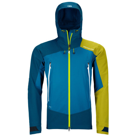 Herrenjacke Ortovox Westalpen Softshell Jacket hellblau Heritage Blue