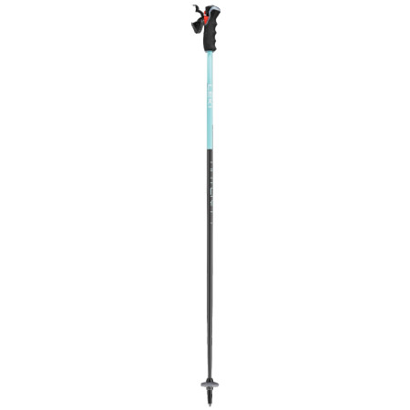 Skistöcke Leki Artena Airfoil 3D schwarz/türkis dark anthracite-light turquoise-white