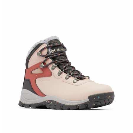 Damenschuhe Columbia Newton Ridge™ Plus Omni Heat™ rosa Peach Blossom, Dark Grey