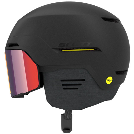 Skihelm Scott Blend Plus schwarz granite black