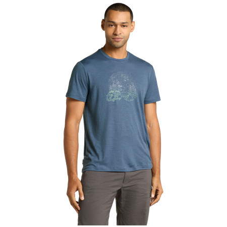 Herren-Funktionsshirt Icebreaker M Mer 150 Tech Lite III SS Tee Van Camp
