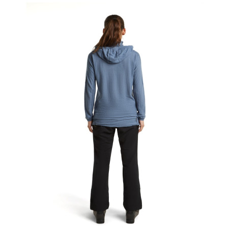 Damen-Sweatshirt Icebreaker Wom Mer 400 RealFleece Grid Pulover Hood