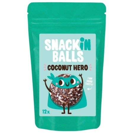 Sportlernahrung SNACKin BALLS Coconut Hero 156 g