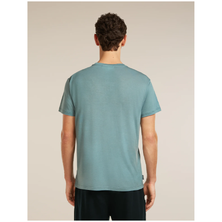 Herren-Funktionsshirt Icebreaker Merino Blend Core SS Tee Single Line Camp