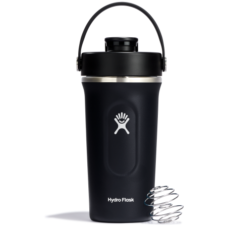Thermoflasche Hydro Flask 24 Oz Insulated Shaker (710 ml) schwarz black