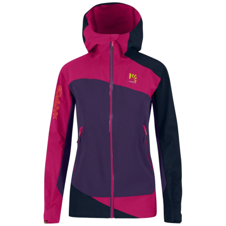 Damen-Winterjacke Karpos Marmolada W Jacket rosa/lila Grape/Granita/Vulcan