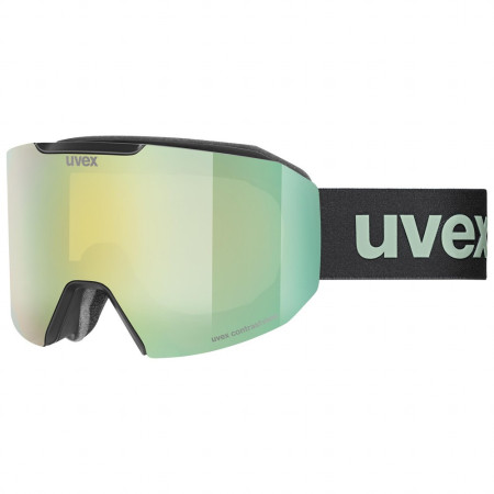 Skibrille Uvex Evidnt Attract S schwarz/grau Black/Opal