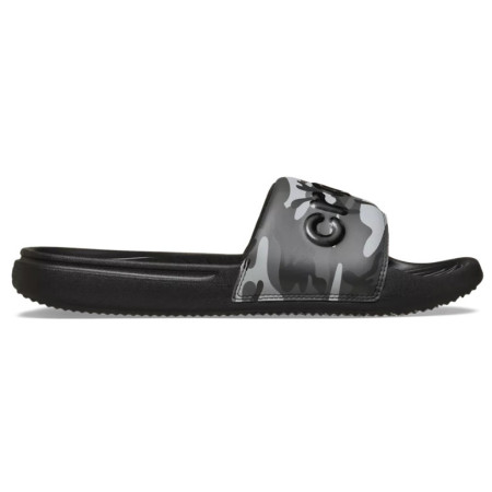 Herrenpantoffeln Crocs Crocs All Day Camouflage Slide schwarz/grau Black/Grey