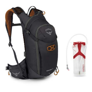 Fahrradrucksack Osprey Salida 12L schwarz space travel grey