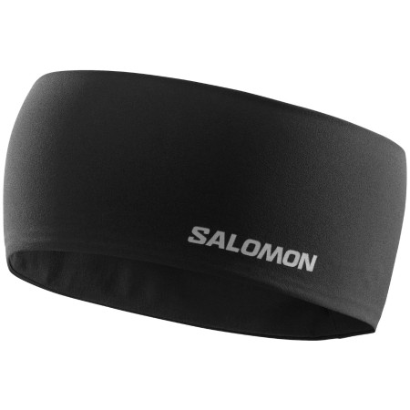 Stirnband Salomon Sense Aero Headband U schwarz DEEP BLACK