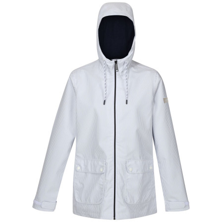 Damenjacke Regatta Bayletta weiß Hydrangea Blue Ticking Stripe
