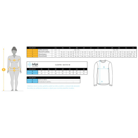 Damen-Sweatshirt Kilpi Skathi-W