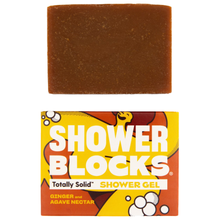 Duschgel Totally Solid Solid Shower Gel - Ginger & Agave Nectar orange