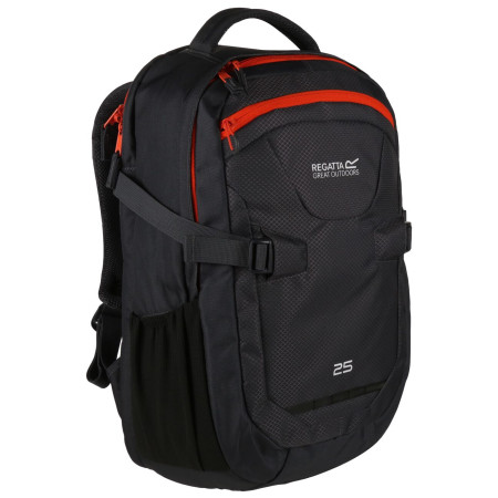 Rucksack Regatta Paladen II 25L grau/rot Ebony Grey