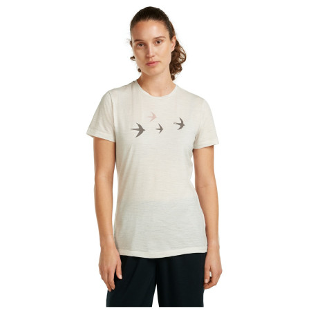 Damen-T-Shirt Icebreaker Women Merino 150 Tech Lite SS Tee Bird Transit