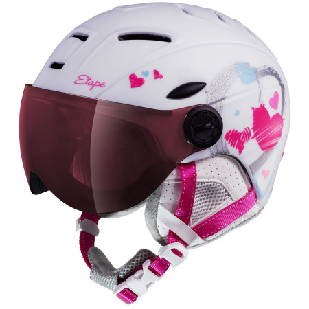 Kinder Skihelm Etape Rider Pro weiß bílá mat