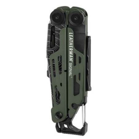 Multifunktionsmesser Leatherman Signal Green Topo