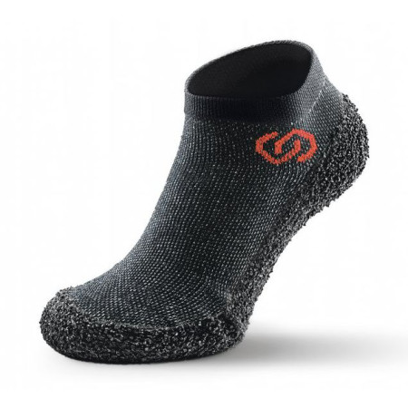 Sockenschuhe Skinners Athleisure schwarz/rot SpeckledBlack