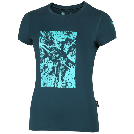 Damen-T-Shirt Zulu Bambus Forest 210 Short grün Green