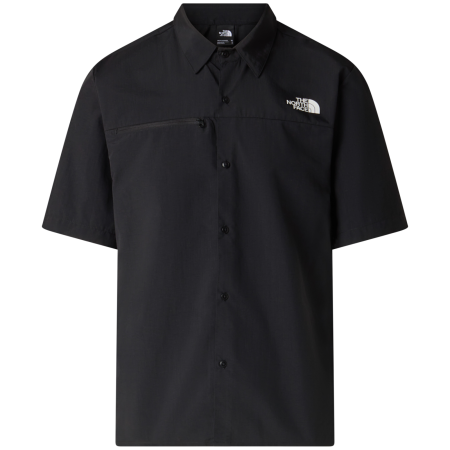 Herrenhemd The North Face Packable Short Sleeve Shirt schwarz TNF BLACK