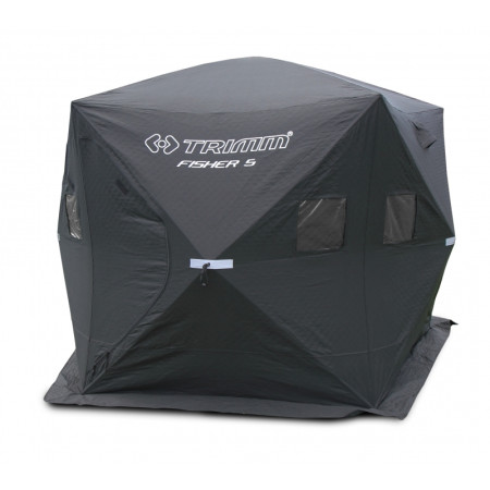 Fischerzelt Trimm Fisher 5 schwarz Black