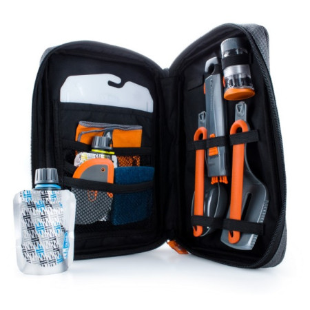 Kochset GSI Outdoors Gourmet Kitchen Set 11 schwarz