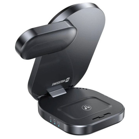 Kabelloses Ladegerät Swissten MagBase 3-in-1