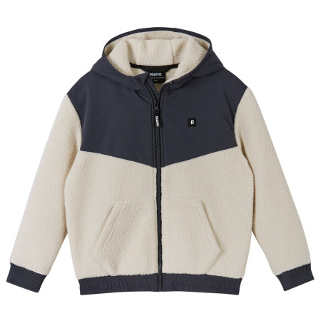 Kinder-Sweatshirt Reima Samota grau/weiß Soft Black