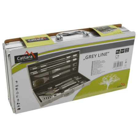 Grillwerkzeug Cattara Grillbesteck 11-tlg.