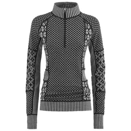 Damen-Funktionsshirt Kari Traa Smekker H/Z schwarz Black