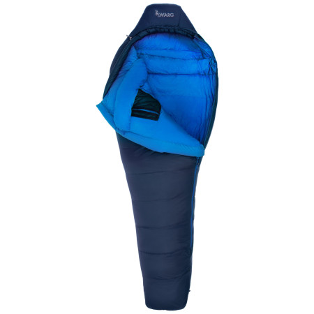 Daunenschlafsack Warg Stark 500 L blau blue