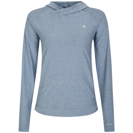 Damen-T-Shirt Dare 2b Sprint Cty Hoodie blau/dunkelgrau RainwashMarl