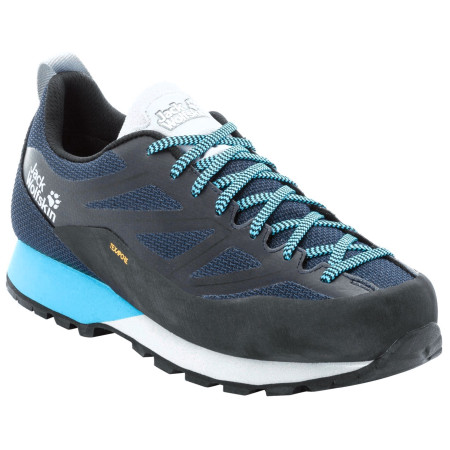 Damenschuhe Jack Wolfskin Scrambler 2 Texapore Low W schwarz/blau DarkAqua