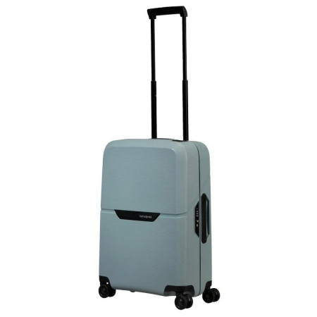 Koffer auf Rollen Samsonite Magnum Eco 55 hellblau Ice Blue