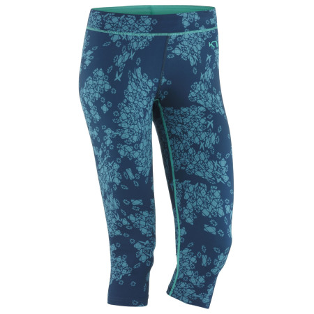 Damen 3/4 Leggings Kari Traa Sjolvsagt Capri (2018) blau Navy