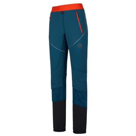 Damenhose La Sportiva Kyril Pant W blau/rot Storm Blue/Cherry Tomato