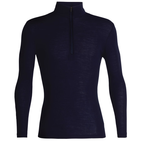 Herren-T-Shirt Icebreaker Mens 175 Everyday LS Half Zip 2021 dunkelblau MidnightNavy
