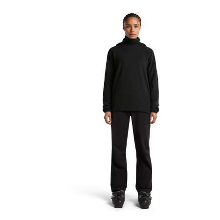 Damen-Sweatshirt Icebreaker Wom Mer 400 RealFleece Grid Pulover Hood