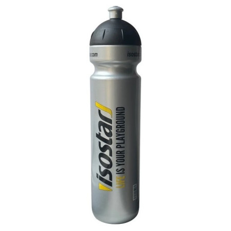 Sportflasche Isostar 1000ml silber Silver