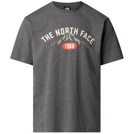 Herren-T-Shirt The North Face M S/S Tee Varsity Graphic grau TNF MEDIUM GREY HEATHER