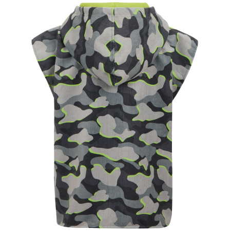 Kinder-Poncho Regatta Kids Towel Robe DrkStrmCamo