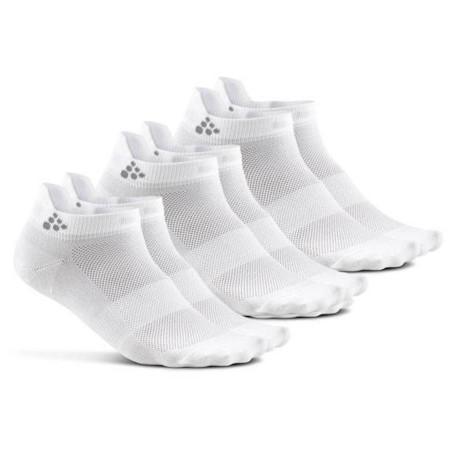 Socken Craft Shaftless 3-Pack weiß White