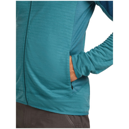 Herren Funktions-Sweatshirt Icebreaker Men Merino Blend 300 RealFleece™ Descender LS Zip