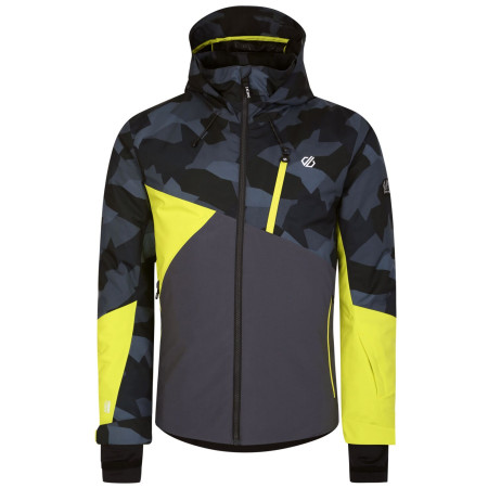 Herrenjacke Dare 2b Baseplate Jacket gelb Neon Spring/Black Geo